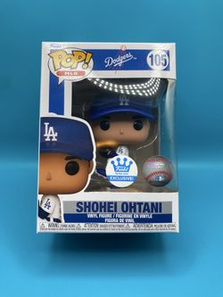 (NEW) Funko POP! LA Dodgers Shohei Ohtani (HOME JERSEY) (PITCHING) (Funko Shop Exclusive)
