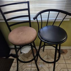 2 Bar High Stool hairs.  