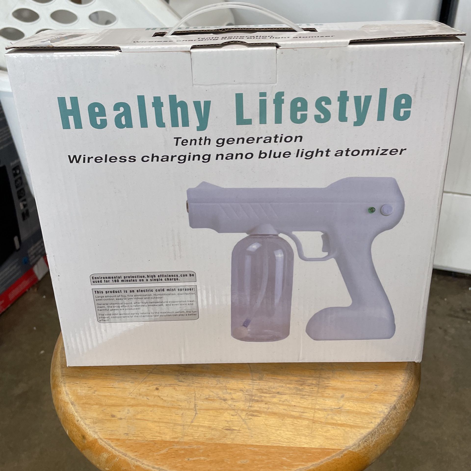 Healthy Lifestyle Wireless Blue Light Atomizer Spray 
