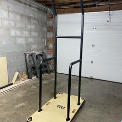 MACROFIT Home Gym – Like New w/ Storage Bag + Banded Bar + Resistance Bands – Lewisville NC