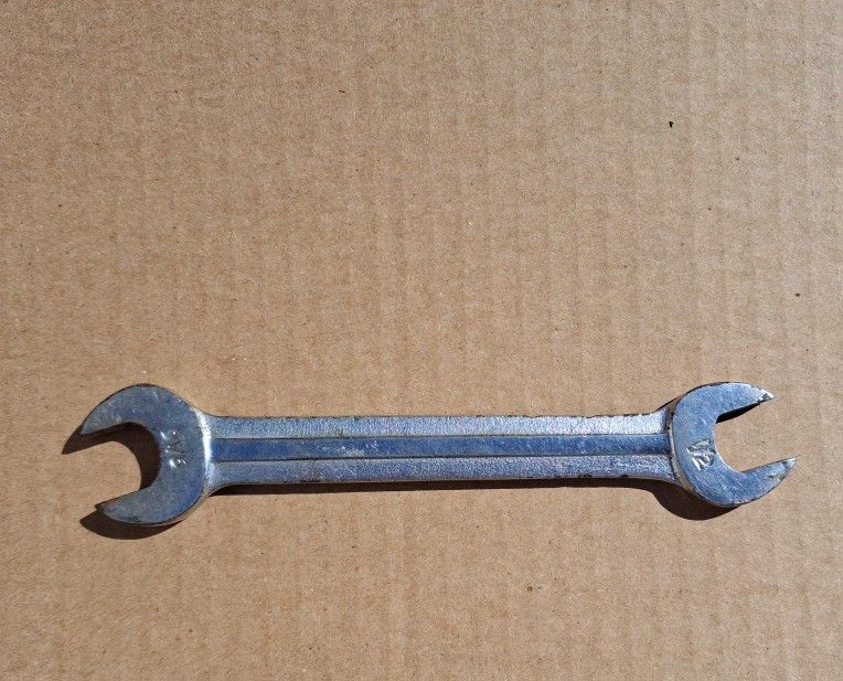 Vintage Blue Point USA Supreme S-1618 Open End 1/2" - 9/16" Wrench