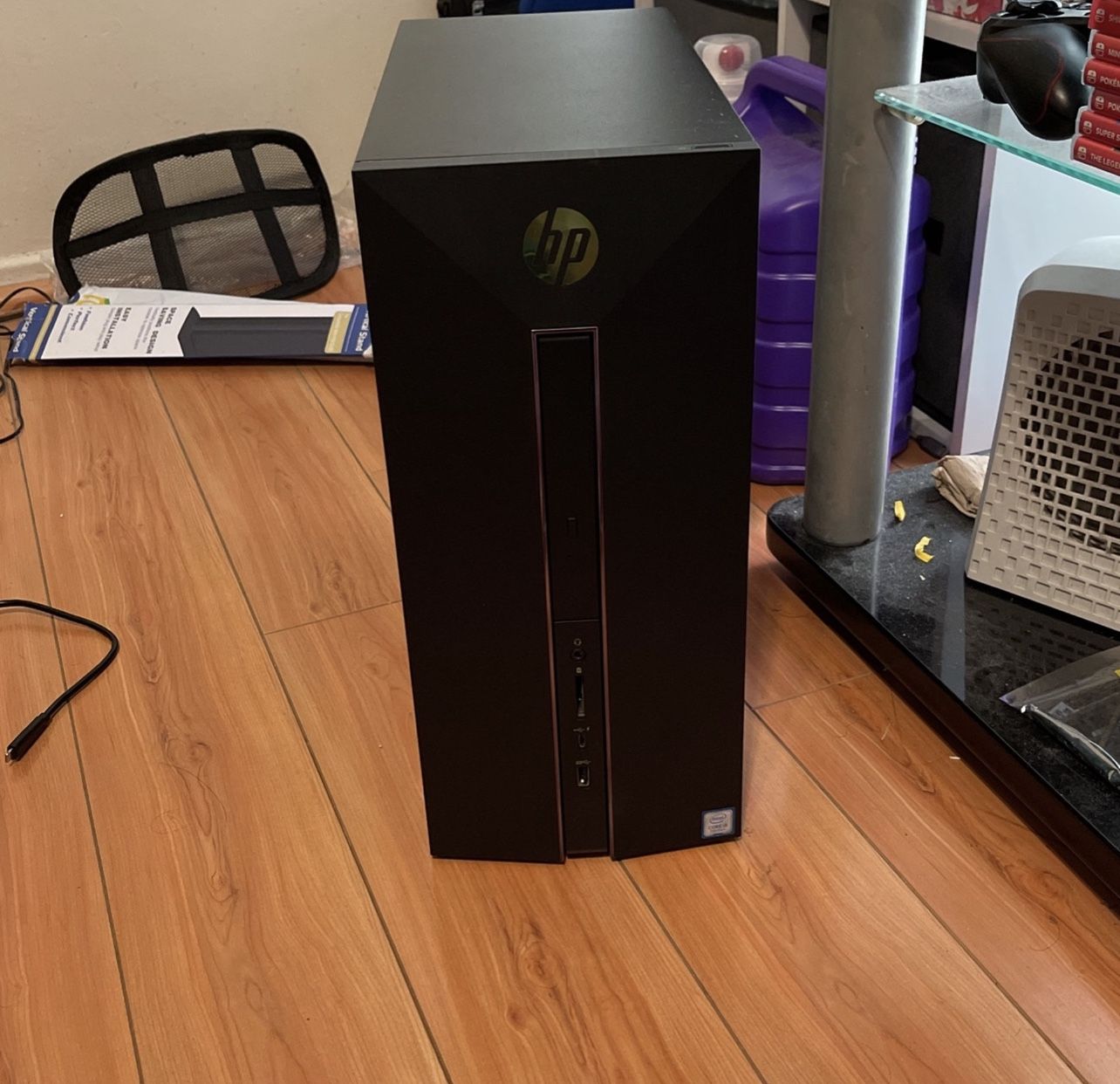 Hp Gaming Desktop With Monitor Mouse And Gaming Keyboard (Price Negotiable)
