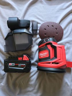 Milwaukee M18 2648-20 Random Orbital Sander with battery