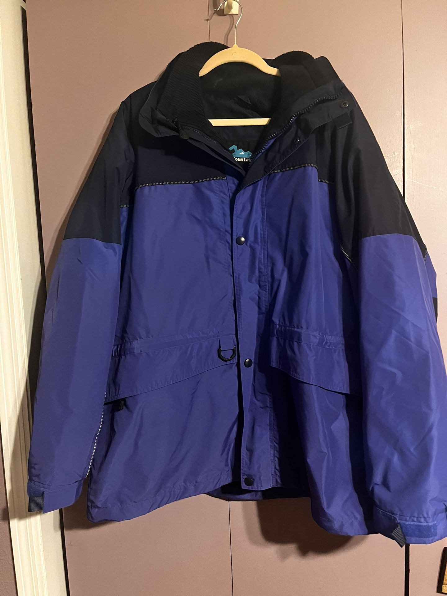 Mens Tri Mountain 3-in-1 Parka