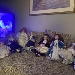 Munecas De Dolls De Porcelana