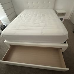 Queen Bed And Bed Frame
