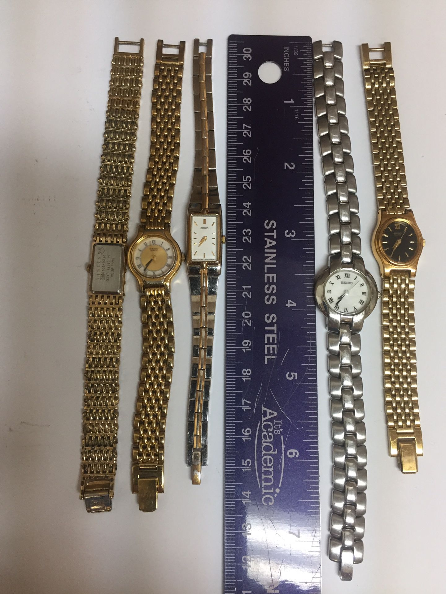 Women’s Gold Seiko Watches (Set of 5) for Sale in Katy, TX - OfferUp
