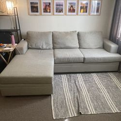 Living Spaces sectional