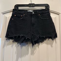 Abercrombie mom shorts size 2