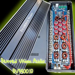 Blurred Vision Audio BV3500.1D Class D Monoblock Amplifier (3500Rms)