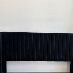 Black Queen size bedframe NEGOTIABLE