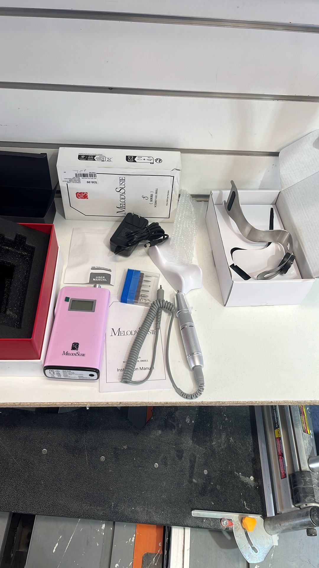 Nail Tech Drill And Stand