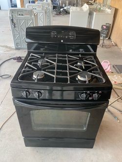 Gas stove brand GE 60 days of warranty free delivery and installation