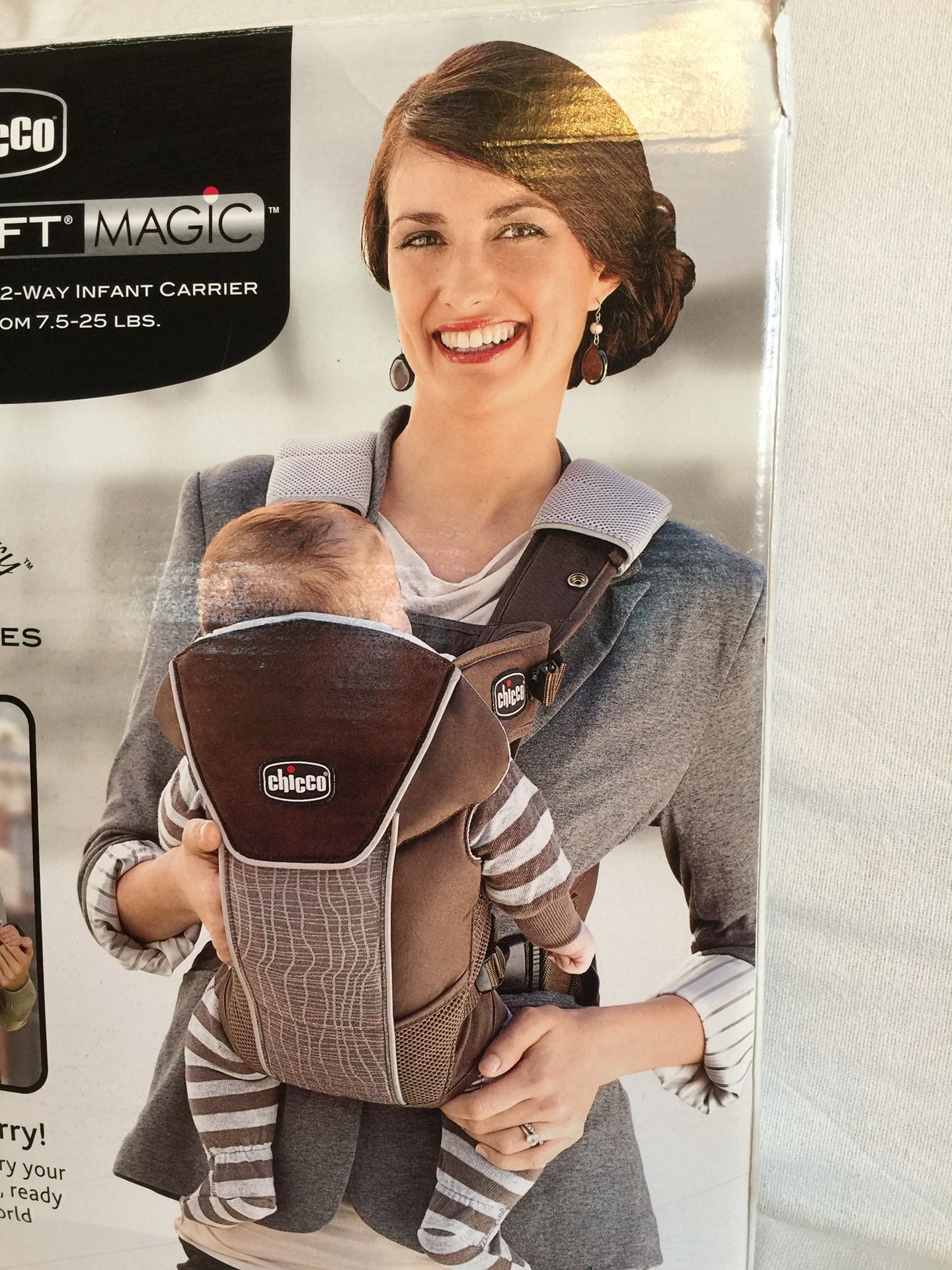 CHICCO - 2 - Ways To Carry Baby /Carrier. 