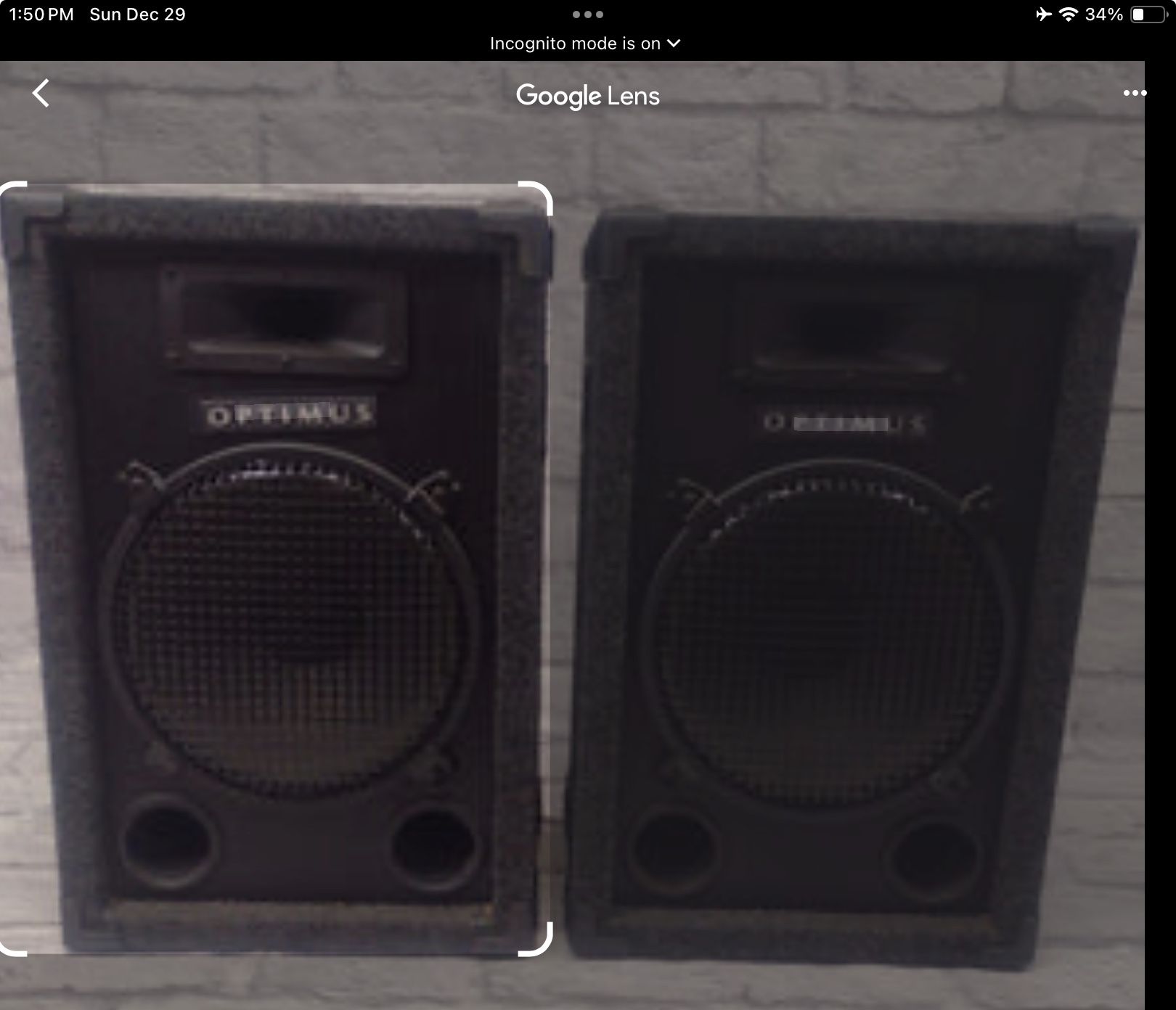 Optimus 12 Inch Subwoofers