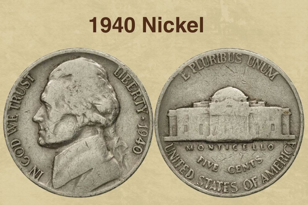 Collection Of 72 Jefferson Nickels From 1940's
