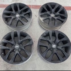4 - 18x8 5x114.3 5x4.5 Stock Hyundai Tiburon Sonata Elantra Nissan 350z 370z Maxima G35 G37 Altima Civic Accord Wheels Rims !!!!!!!!
