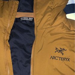Arc’teryx Atom Shell Waterproof Hooded Jacket Gold