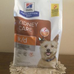 Hill’s Prescription Diet K/D Kidney Care With Chicken Dry Dog Food, 8.5lb