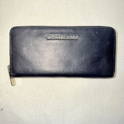 Black MK wallet 