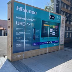 70” Hisense Roku Smart Tv 