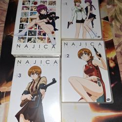 ADV NAJICA BLITZ TACTICS COMPLETE COLLECTION 3 DVD-SET...ANIME...VERY GOOD...OOP...SMOKE FREE HOME...$35...