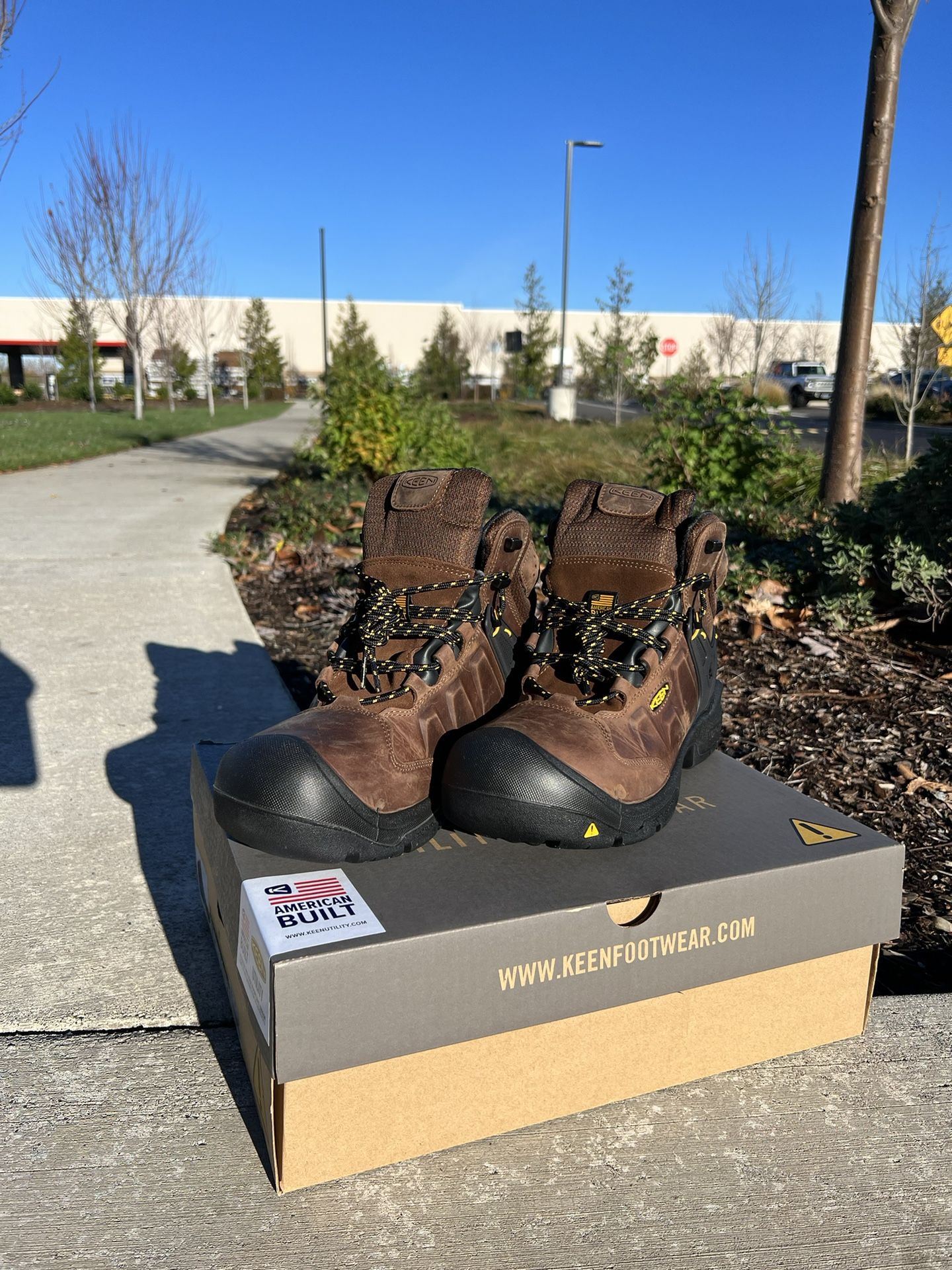 KEEN Utility 6” Dover WP Size 12, Dark Earth