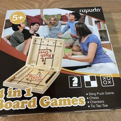 4 in 1 Board Games