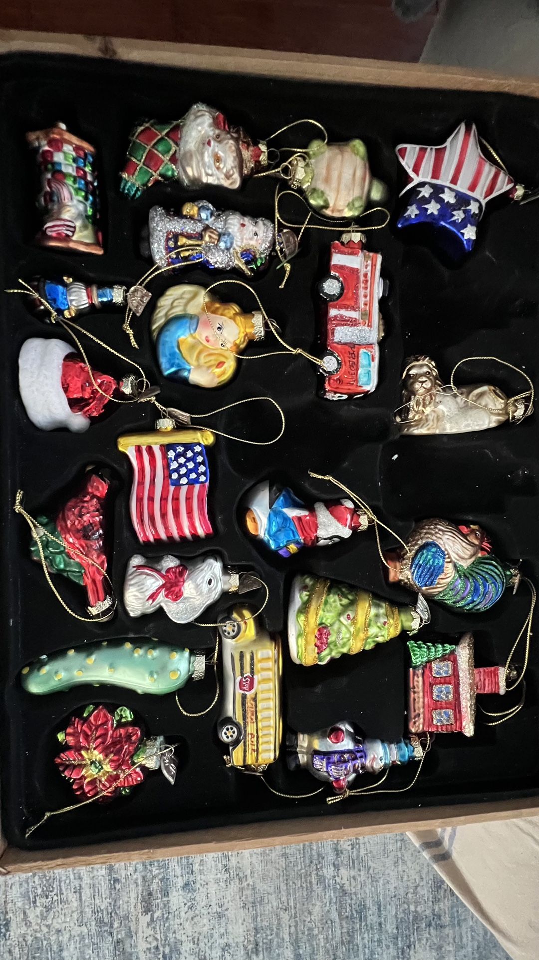 Blown Glass Ornaments