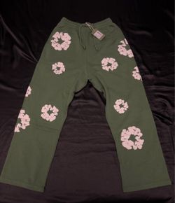 Denim Tears Cotton Wreath Baggy Sweatpants
