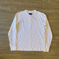 Rag & Bone Henley Slub Jersey Large