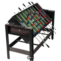 FRANKLIN SPORTS 54" MULTI GAME 4 IN 1 ARCADE WITH AIR HOCKEY 
