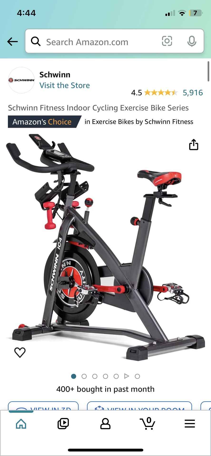 Schwinn Exercise Bike (Ic4 )