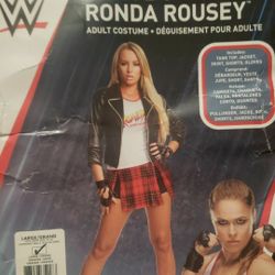 Large Rubies Rowdy Ronda Rousey Costume