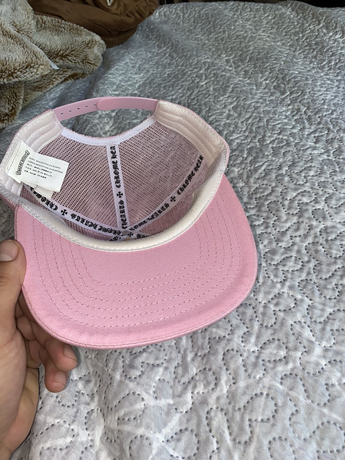 Pink Chroma Heart Hat