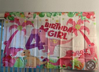 5x3 birthday banners/decorations