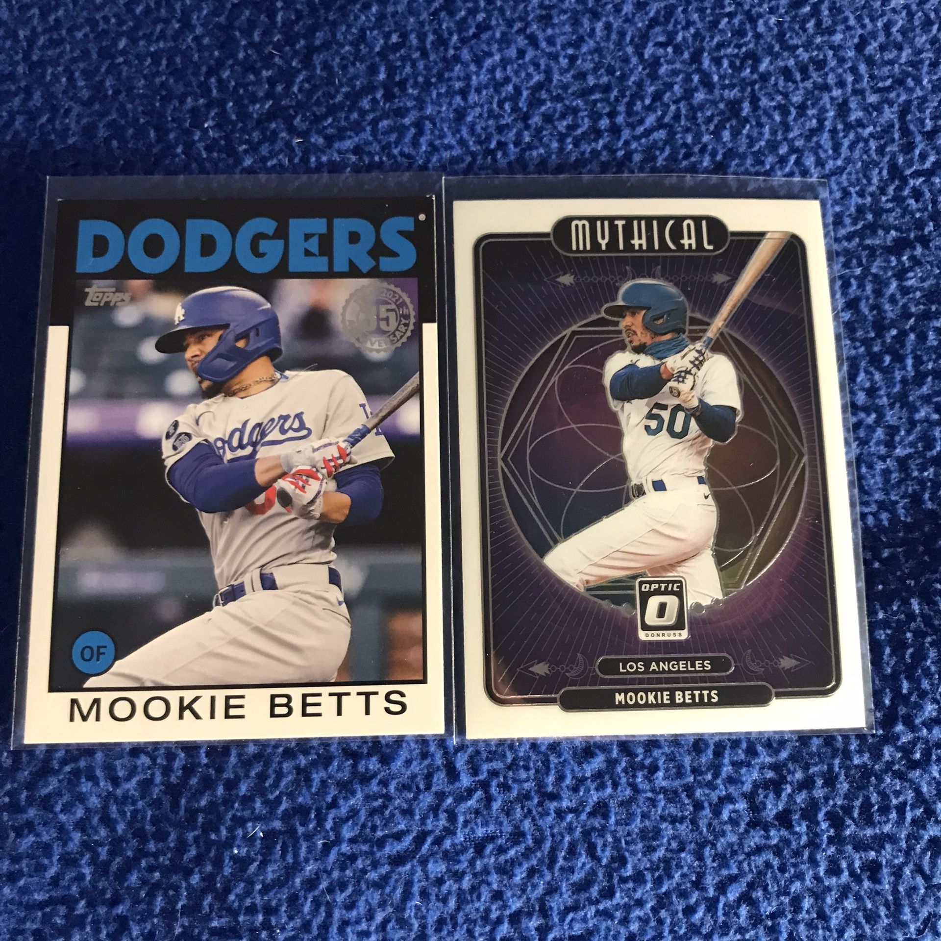 Mookie Betts Dodgers Baseball Cards 