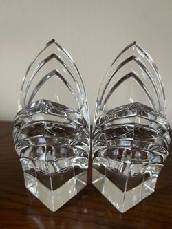 This is A Three Pieces candle holder set made by Mikasa never been used