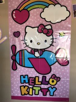 Holly Kitty party decoration