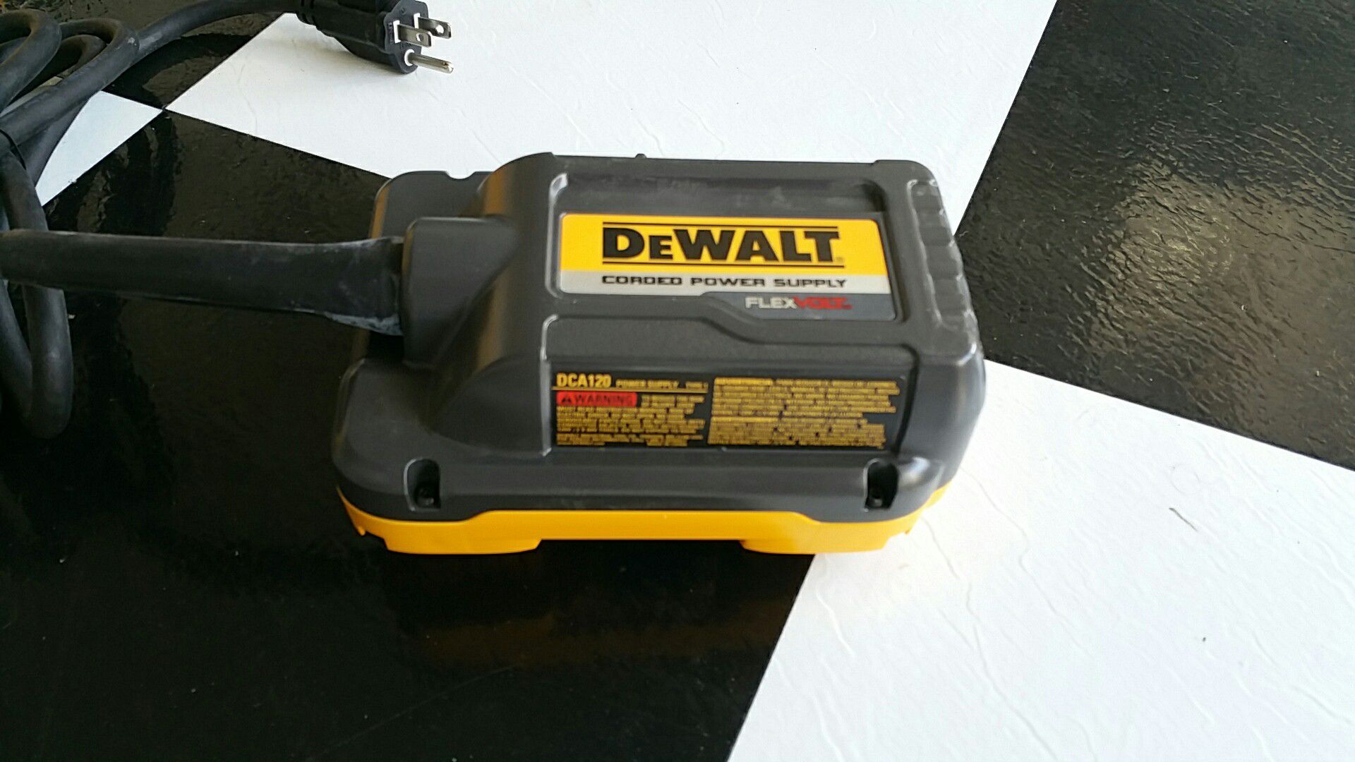 Dewalt Corded power supply for fexvolt Miter saw