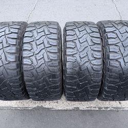 (4) 33x12.50R17 Toyo All Terrain