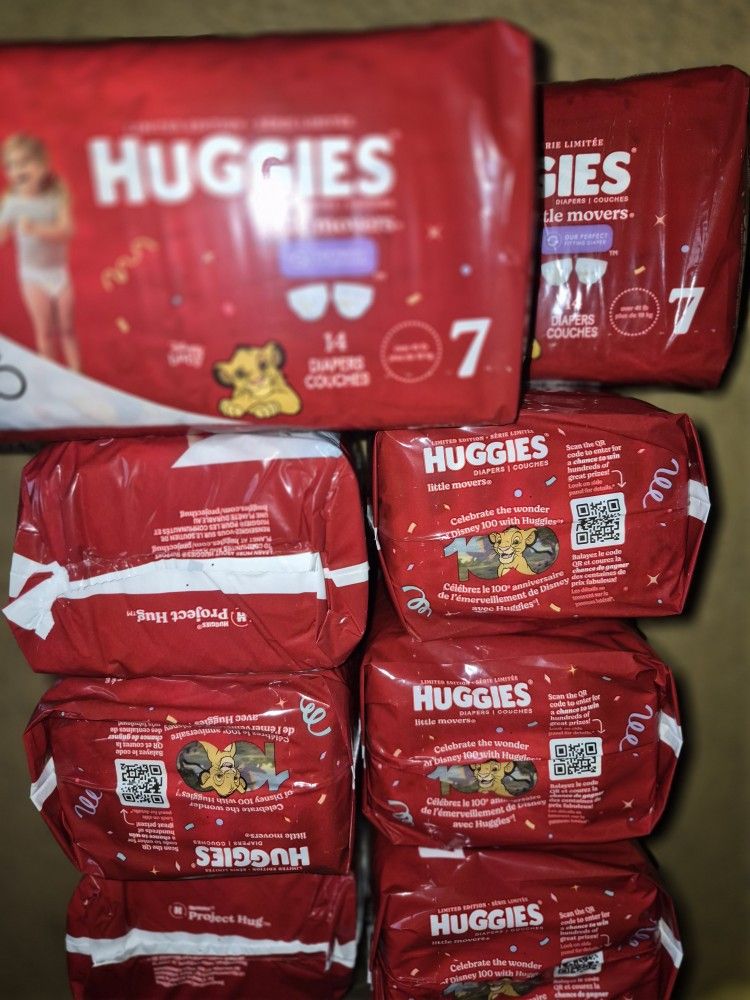 Huggies Size 7 Son 112 Pañales Por 45 El Precio Es Firme  Nolos Dejo Menos 