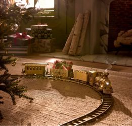 Target Hearth & Hand bronze Christmas train