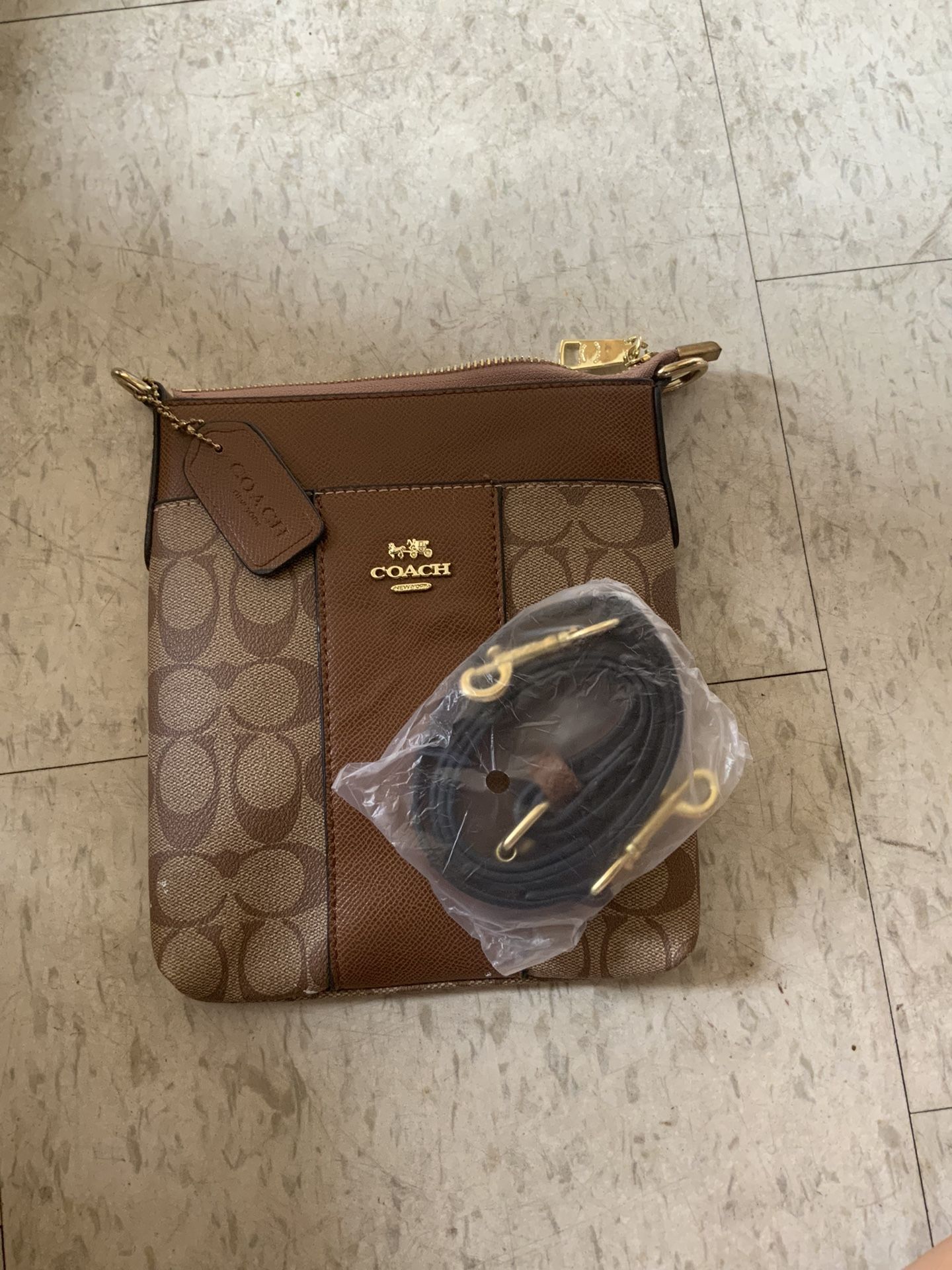 Coach Restored Kitt Messenger Crossbody