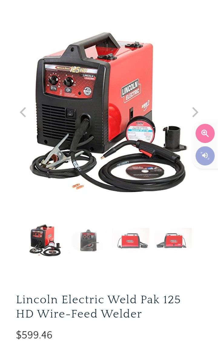 Lincoln 125 Flux core Welder for Sale in Bakersfield, CA OfferUp