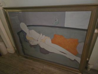 Wall art. Serene. 53" wide by 41" tall.