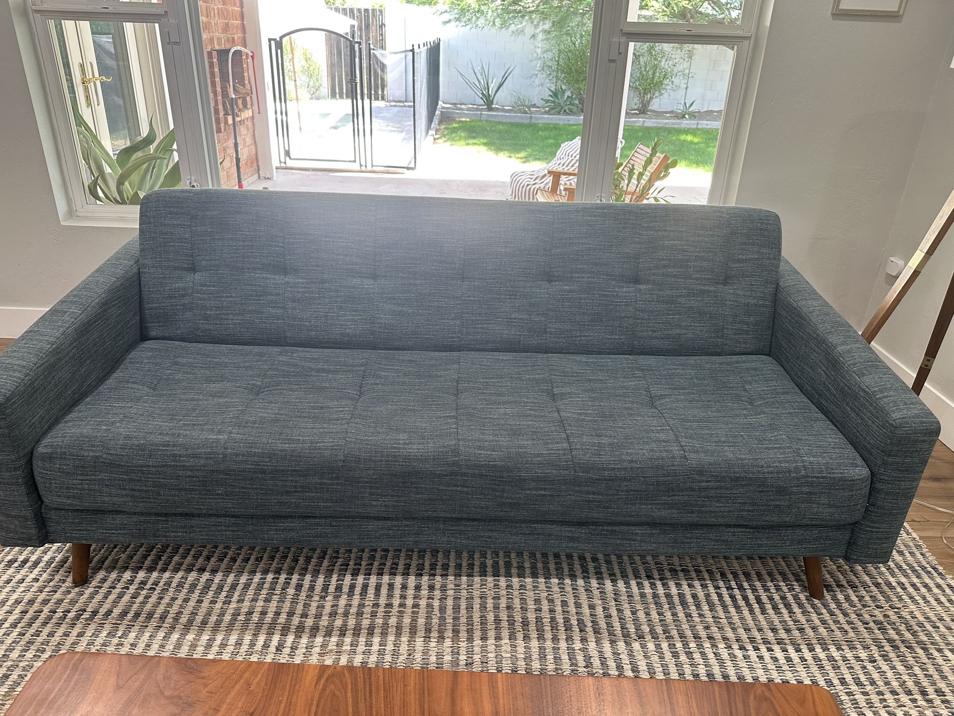 West Elm Futon Sleeper Sofa