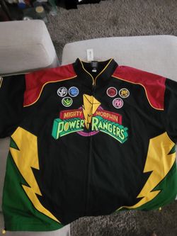 Mighty Morphin Power Rangers Moto Jacket