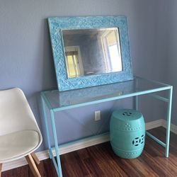 Beach Vibes Desk And Mirror 
