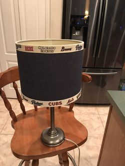 Lamp, MLB Teams, 22x12”